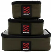 Inne akcesoria dla wędkarzy - ZESTAW TOREB WĘDKARSKICH SONIK POUCH SET - miniaturka - grafika 1