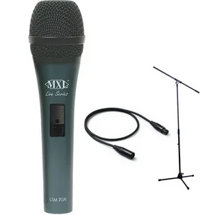 MXL LSM-7GN + Statyw + kabel 3m ♦ 30 DNI NA ZWROT ♦ GWARANCJA DOOR-TO-DOOR ♦ SZYBKA WYSYŁKA - Mikrofony estradowe - miniaturka - grafika 1