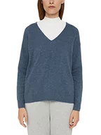 Swetry damskie - ESPRIT Sweter damski, 424/szary niebieski 5, XXL - miniaturka - grafika 1