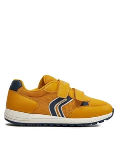 Geox Sneakersy J Alben Boy J459EC 01454 C2PF4 D Żółty - Buty dla chłopców - miniaturka - grafika 1