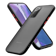 Etui i futerały do telefonów - Etui Cadorabo do Samsung Galaxy NOTE 20 w przezroczystym etui na telefon komórkowy hybrydowe etui ochronne silikon TPU - miniaturka - grafika 1