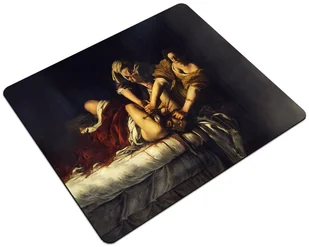 Podkładka Judyta odcinająca głowę Holofernesowi Artemisia Gentileschi 24x19cm - Podkładki pod mysz - miniaturka - grafika 1