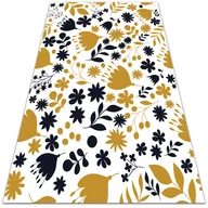 Dywany - Modny winylowy dywan wewnętrzny Kwiatuszki 120x180 cm - miniaturka - grafika 1