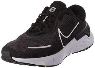 Nike W Renew Run 4, Trampki Damskie, Czarny Biały Anthracyt, 37.5 EU - Trampki damskie - miniaturka - grafika 1