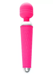 Wibratory i masażery - Power Massager Wand USB Pink 16 funkcji - grafika 1