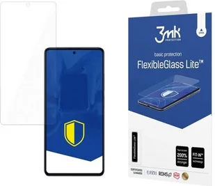 Szkło hybrydowe 3MK FlexibleGlass Lite dla Xiaomi Redmi Note 12 Pro/12 Pro+ (5903108520454) - Szkła hartowane na telefon - miniaturka - grafika 1