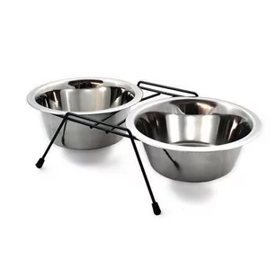 Barry King BARRY KING STOJAK Z MISKAMI 2,8 L MALOWANY ZH_04007 - Miski dla psów - miniaturka - grafika 1