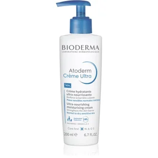 BIODERMA Atoderm Crème Ultra With a Pump Krem do ciała 200 ml - Balsamy i kremy do ciała - miniaturka - grafika 1