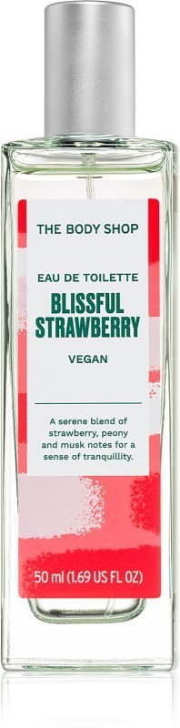 The Body Shop Blissful Strawberry woda toaletowa o zapachu truskawek dla kobiet 50 ml