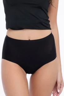 Julimex Simple maxi czarne figi damskie - Majtki damskie - miniaturka - grafika 1