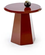 Ławy i stoliki kawowe - Stolik kawowy LOCA 50x50cm bordowy HALMAR - miniaturka - grafika 1