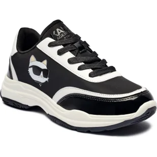 Karl Lagerfeld Kids Sneakersy - Buty dla dziewczynek - miniaturka - grafika 1