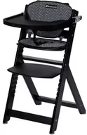 Krzesełka do karmienia - Bebe Confort Timba Krzesełko Do Karmienia Deep Black Z Wkładką Geometric - miniaturka - grafika 1