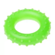 Zabawki sensoryczne - Krążek rehabilitacyjny zielony 7,2 cm - miniaturka - grafika 1