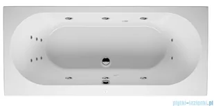 Riho Carolina wanna prostokątna 170x80cm z hydromasażem Flow lewa B055010005 - Wanny z hydromasażem Riho Carolina wanna prostokątna 170x80cm z hydromasażem Flow lewa B055010005 - Wanny z hydromasażem - miniaturka - grafika 1