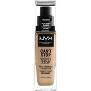 Podkłady do twarzy - NYX Professional Makeup Professional Makeup - CAN'T STOP WON'T STOP - FULL COVERAGE FOUNDATION - Podkład do twarzy - TRUE BEIGE NYXCPTW-DOTW - miniaturka - grafika 1