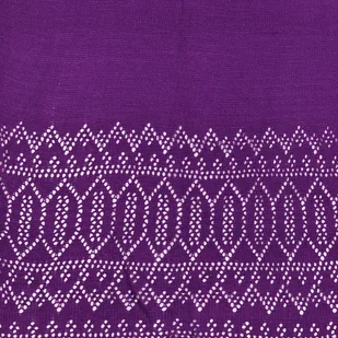 Szal z dzianiny wełnianej - Apaszki i szaliki damskie - miniaturka - grafika 1