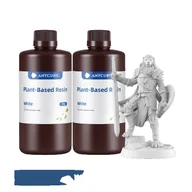 Filamenty i akcesoria do drukarek 3D - żywica do drukarek 3D, formuła roślinna, niskozapachowa, biała - 2 kg - miniaturka - grafika 1