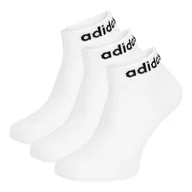 Skarpetki damskie - ADIDAS HT3451 3-PACK Biały - miniaturka - grafika 1