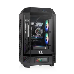Thermaltake The Tower 250 Mini Tower Czarny, Biały CA-1Z9-00S1WN-00 - Obudowy komputerowe - miniaturka - grafika 1