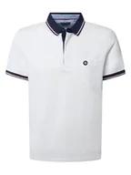 Koszulki męskie - Pierre Cardin Koszulka polo w kolorze białym - miniaturka - grafika 1