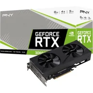 Karty graficzne - PNY GeForce RTX 3060 Ti LHR VERTO Dual Fan - 8GB - GDDR6X - 256bit VCG3061T8LDFBPB1 - miniaturka - grafika 1