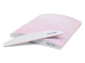 Akcesoria do paznokci - 50 x Pilnik do Paznokci Łódka Zebra 100/180 - miniaturka - grafika 1