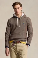 Bluzy męskie - Polo Ralph Lauren bluza męska kolor szary z kapturem wzorzysta 710951639 - miniaturka - grafika 1