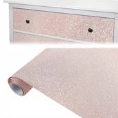 Okleiny - Okleina Brokat Różowy Folia Meblowa 45x150cm Grubość Folii 90 Mikrometrów - miniaturka - grafika 1