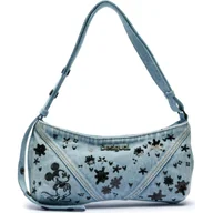 Torebki damskie - Desigual Jeansowa torebka na ramię Desigual x Disney ALSACIA - miniaturka - grafika 1