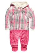 Kombinezony dla dzieci - Niemowlęcy kombinezon zimowy róż Kanz r.74 - miniaturka - grafika 1