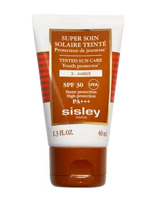 Sisley Super Soin Solaire Tinted Sun Care SPF30 ochronny krem koloryzujący do twarzy 3 Amber 40ml - Kremy do twarzy - miniaturka - grafika 3