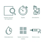 Panele ścienne i boazeria - Panele ścienne SPC winylowe Marble Grigio 120x265 cm - miniaturka - grafika 1