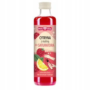 POLSKA RÓŻA Syrop Cytryna z Maliną do Saturatora Lemoniada Jakość 250ml - Syropy i koncentraty owocowe - miniaturka - grafika 1