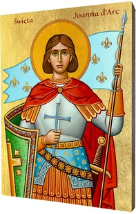 Art Christiana Ikona świętej Joanny d''Arc ACHI255 - Dewocjonalia - miniaturka - grafika 1