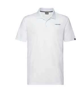HEAD Club Tech Polo Shirt M White 2020 - Koszulki sportowe męskie - miniaturka - grafika 1