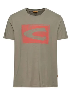 Camel Active Koszulka w kolorze khaki - Koszulki męskie - miniaturka - grafika 1