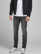 Spodnie męskie - Jack&Jones Jeansy Tim 12181054 Szary Slim Fit - miniaturka - grafika 1