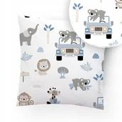 Pościel dla dzieci - POSZEWKA NA PODUSZKĘ 40x40 BAWEŁNA ZAMEK WZORY! - miniaturka - grafika 1