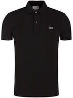 Koszulki męskie - Lacoste Polo PH4012 Czarny Slim Fit - miniaturka - grafika 1