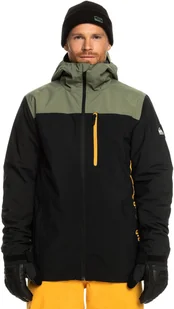 kurtka zimowa męska QUIKSILVER MORTON JACKET Laurel Wreath - GNB0 - Kurtki męskie - miniaturka - grafika 1