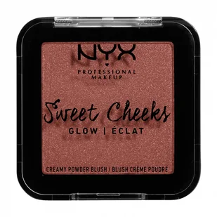 NYX Professional Makeup Professional Makeup - Sweet Cheeks - Glow Creamy Powder Blush - Błyszczący róż do policzków - 01 TOTALLY CHILL NYXPBDPO-DOPO-10 - Róże do policzków - miniaturka - grafika 2