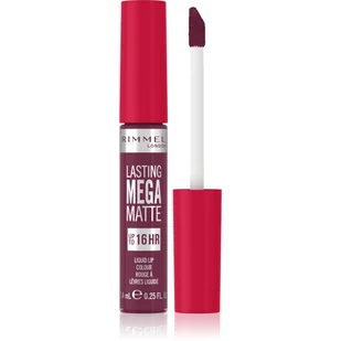 Rimmel London Lasting Mega Matte Liquid Lip Colour Pomadka 7,4 ml Odcień Rock Me Purple - Szminki - miniaturka - grafika 1