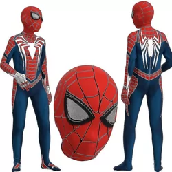 Spiderman Advanced Suit Kostium Cosplay Party Kombinezon Dopasowane ubrania  dla dzieci 170cm - Ceny i opinie na Skapiec.pl