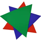 Piłka nożna - SMJ, Znacznik na parkiet trójkąt, VFMN-FLTR - miniaturka - grafika 1