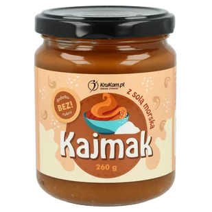 Kajmak bez dodatku cukru z solą morską 260g - Zdrowa żywność - miniaturka - grafika 1