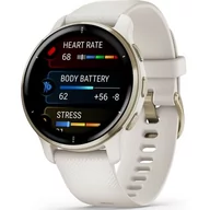 Smartwatch - Garmin Venu 2 Plus Biały - miniaturka - grafika 1