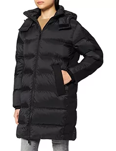 Superdry Edit Premium Shion Down Kurtka damska, Nero (Manor House Black Lq0), S - Kurtki damskie - miniaturka - grafika 1