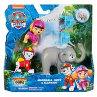 Figurki dla dzieci - Psi Patrol: Patrol z dżungli - figurki Marshall i Skye 2pk - miniaturka - grafika 1