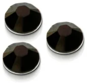 Ozdoby do paznokci - Ozdoba do paznokci Cyrkonie Swarovski SS10 280 Nut Jet Nut 50 szt - miniaturka - grafika 1